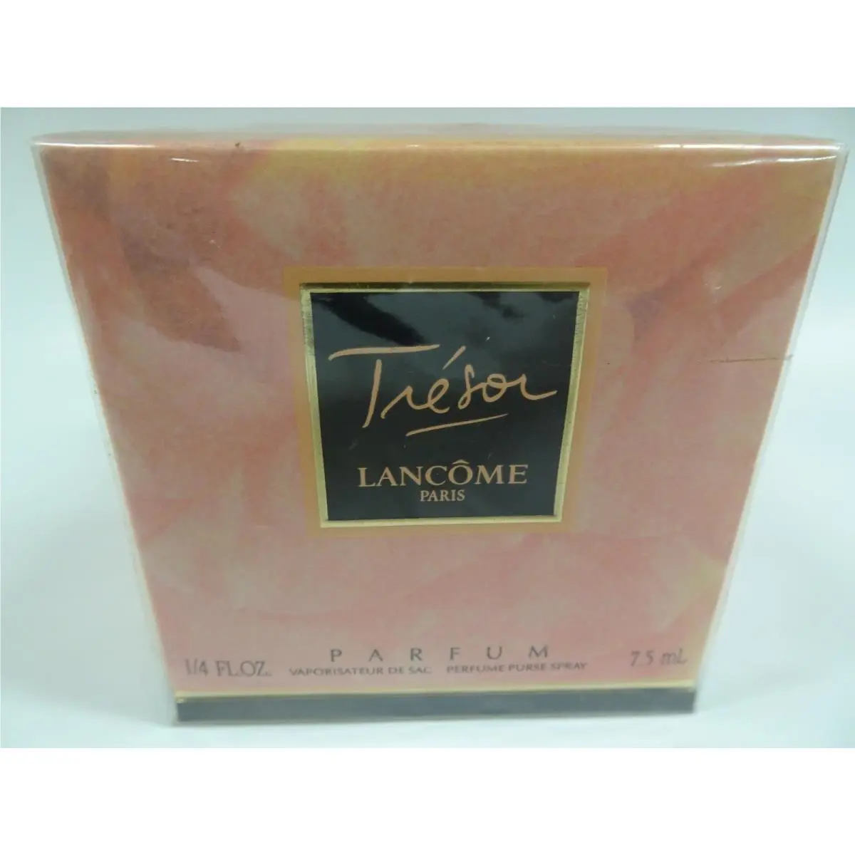 Tresor Lancome Pure Parfum 1/4 oz Spray Vintage 1990s First Formula