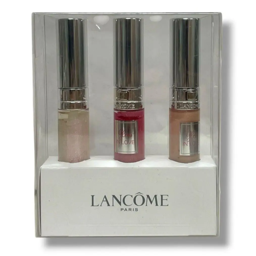 Lancome La Petite Collection 3 Sparkling Lipglaze Cocooning Feel 3 x 0.2fl.oz