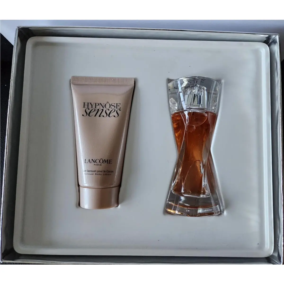 Hypnose Senses Lancome Gift Set 1.0 oz 30 ml Parfum Edp Spray 1.7 oz Body Lotion