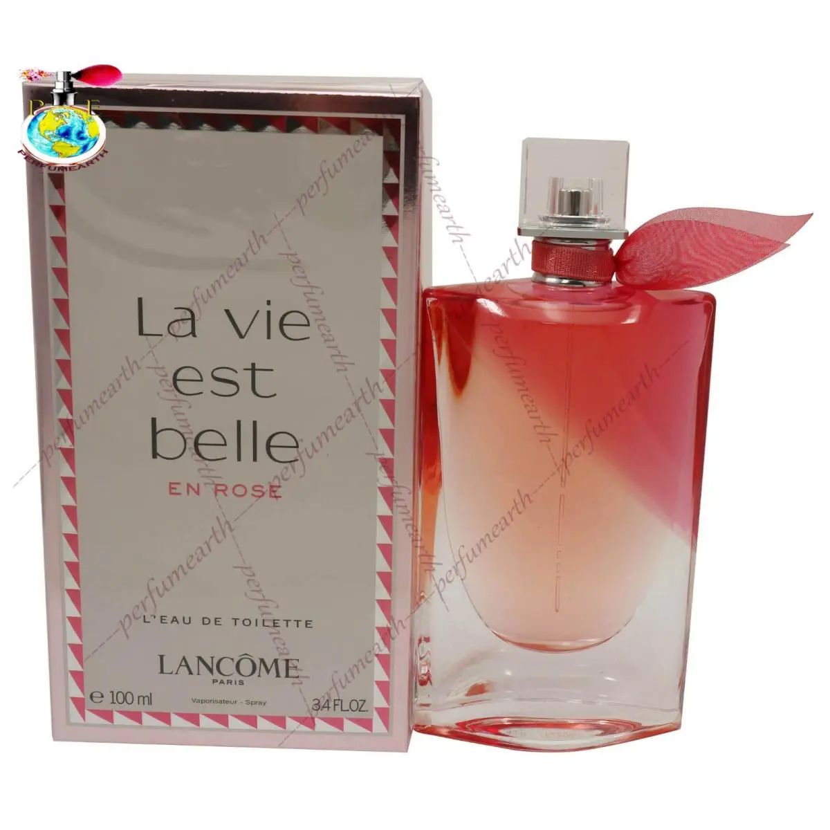 LA Vie Est Belle EN Rose 3.4/3.3 OZ Edt Spray Women BY Lancome IN A Box by Lancôme