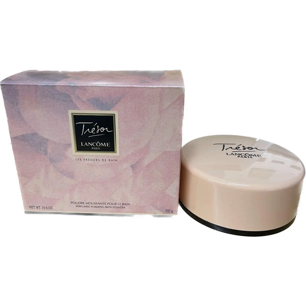 Vintage Lancome Tresor Perfumed Foaming Bath Powder 10.6.OZ - 300G BG16