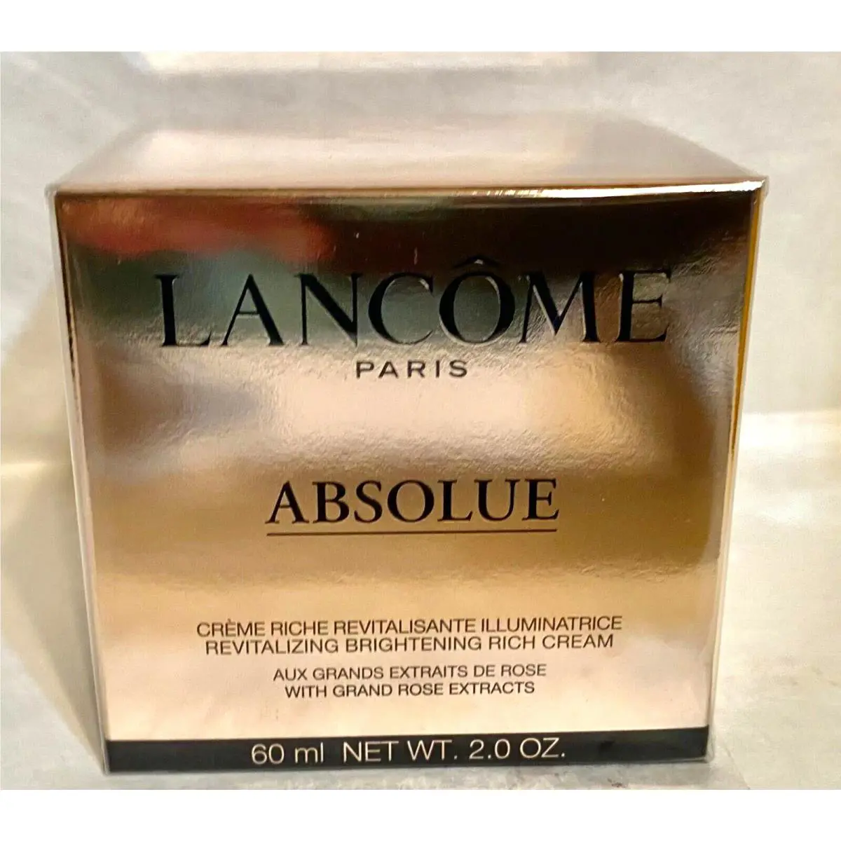 Lancome Absolue Creme Fondante Rich Cream w/ Grand Rose Extracts 2.0 oz/60ml