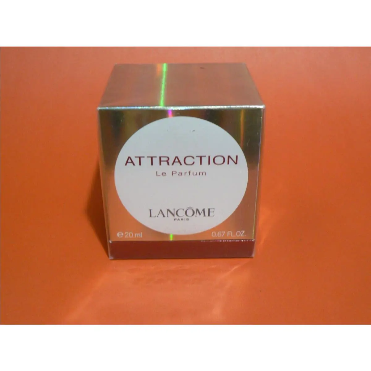 Vintage Lancome Attraction LE Parfum 0.67oz 20ml Parfum Spray Box Htf