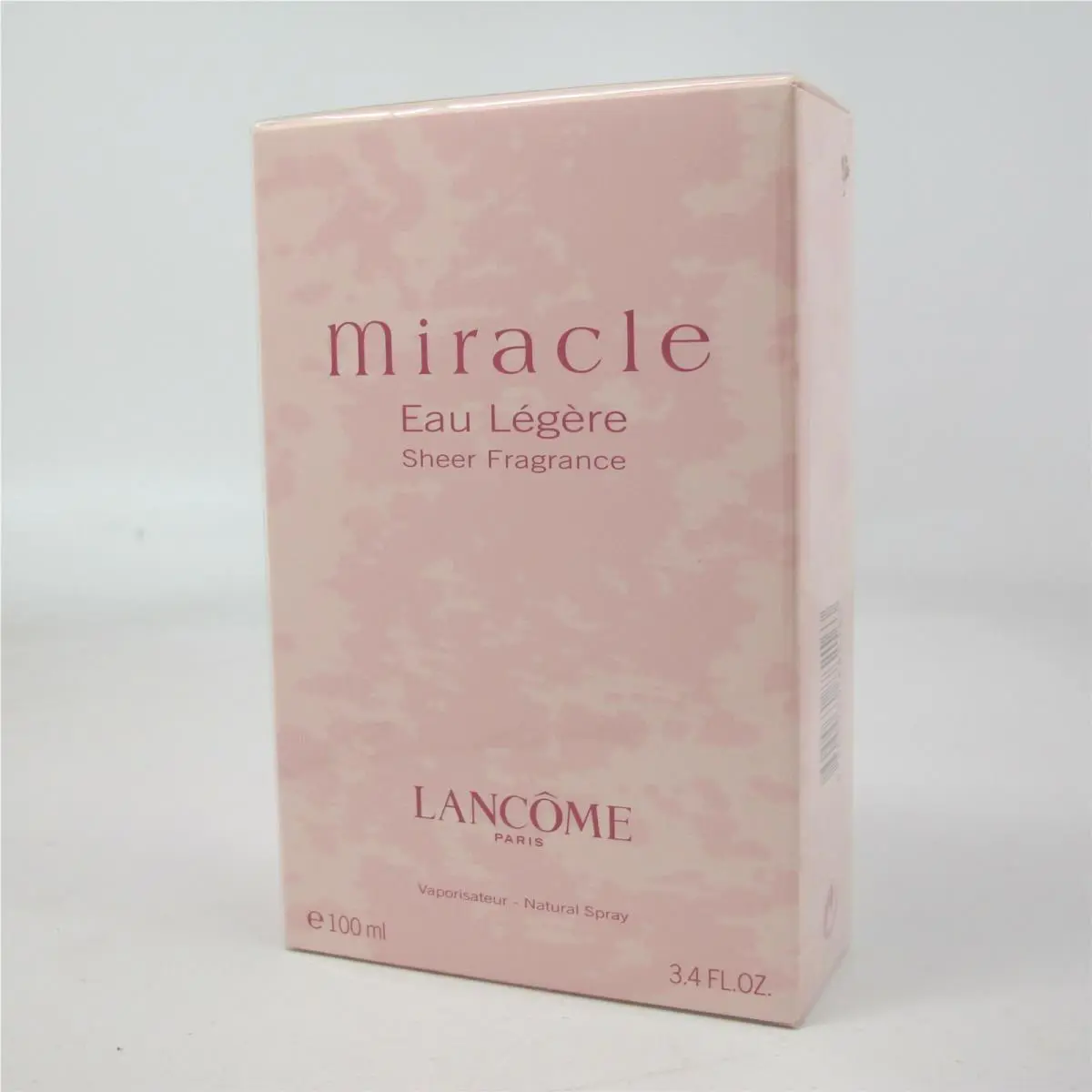 Miracle Eau Legere Sheer Fragrance by Lancome 100 Ml/ 3.4 oz Spray
