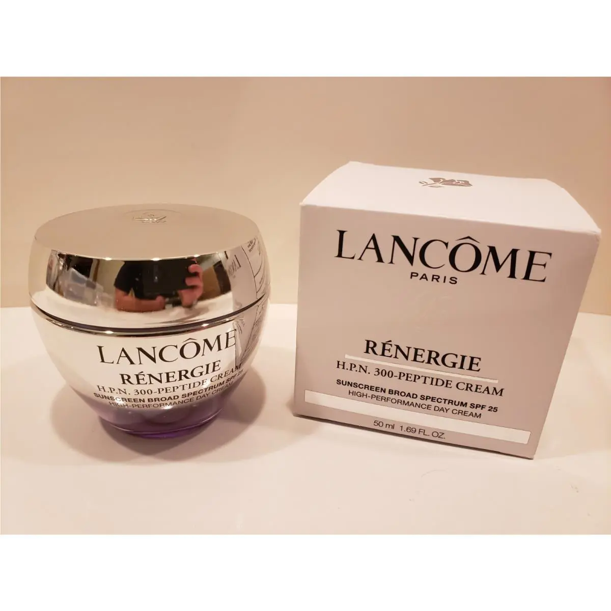 Lancome Renergie Hpn 300-Peptide Cream Day Cream w/ SPF25 1.69oz