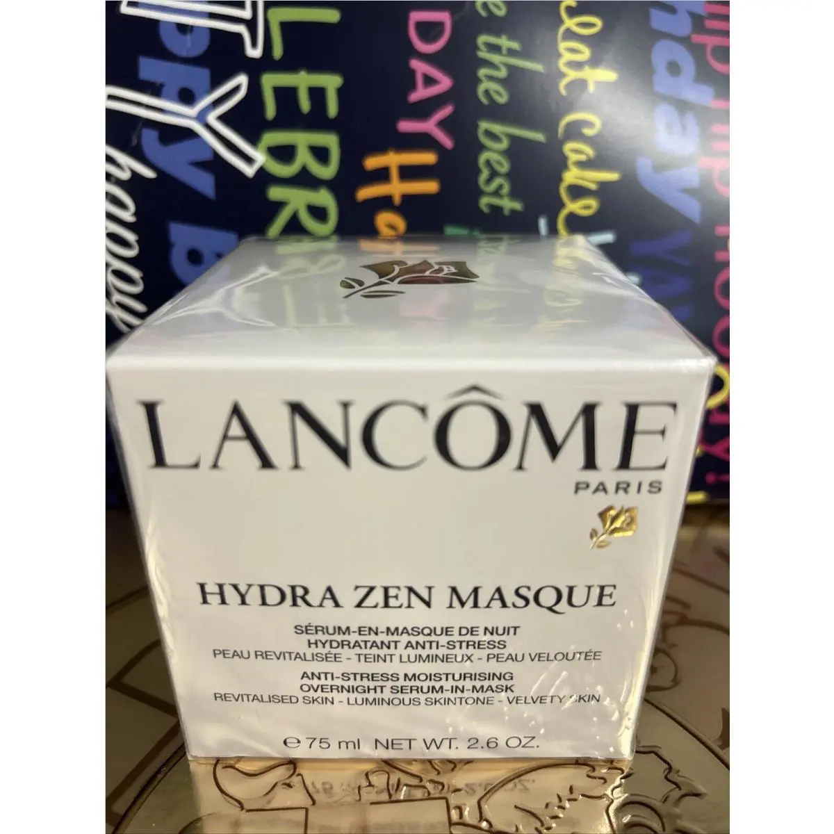 Lancôme Hydra Zen Masque Anti-stress Serum-in-mask 2.6oz 75ml