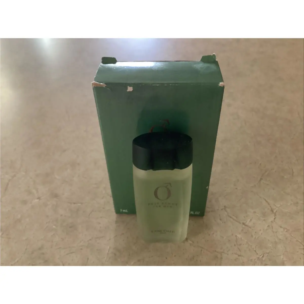 Lancome O Pour Homme For Men Eau De Toilette Travel Size .24 oz Splash