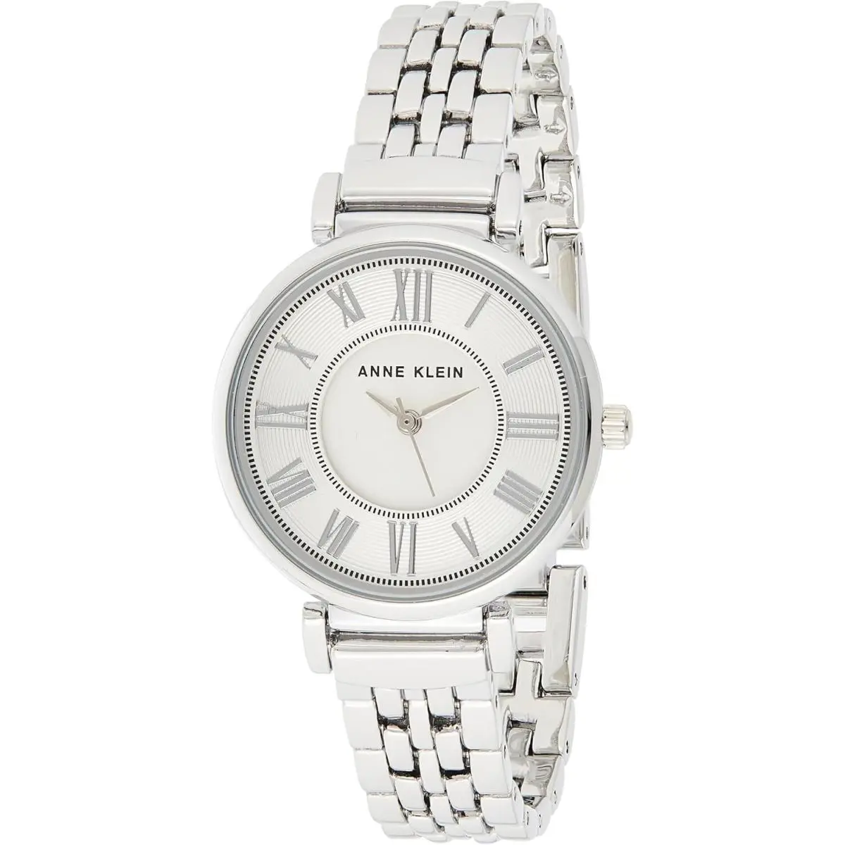 Anne Klein Women`s AK/2159SVSV Silver-tone Bracelet Watch