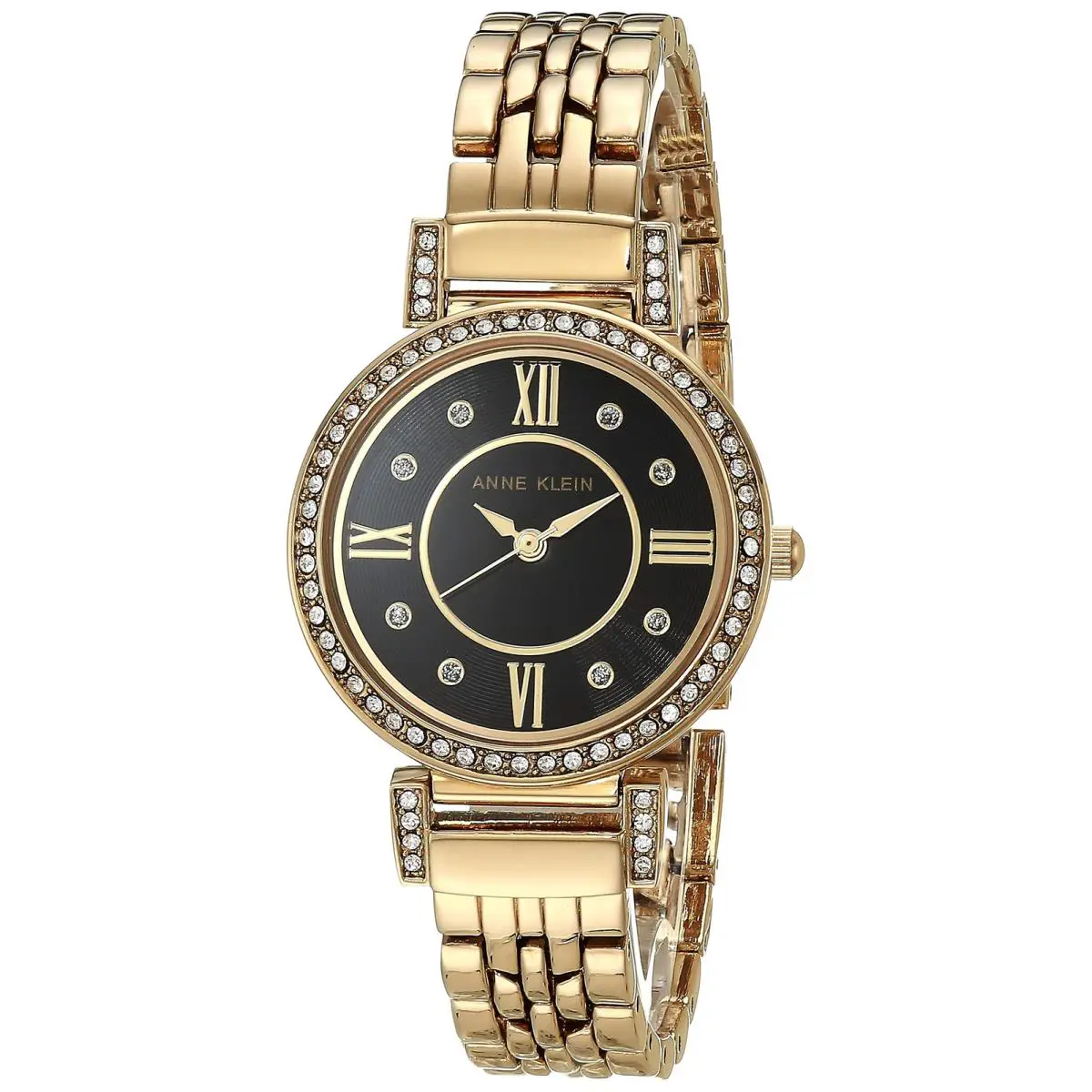 Anne Klein Women`s Premium Crystal Accented Bracelet Watch AK/2928