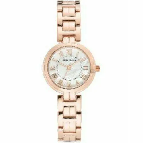 Women Rose Gold Mother of Pearl Dial Watch AK-3066MPRG by Anne Klein