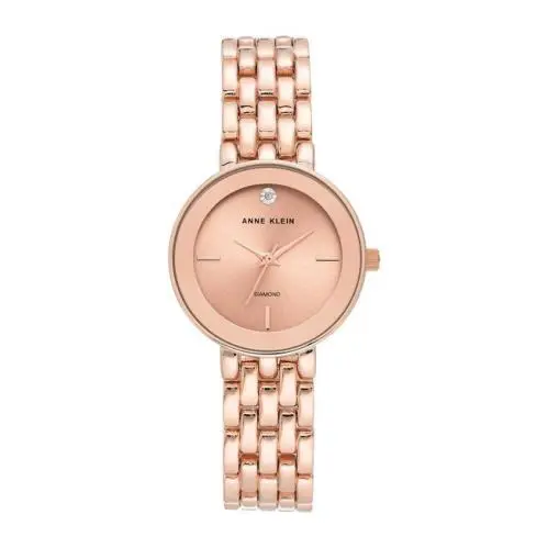 Anne Klein AK-3078RGRG Stainless Steel Rose Gold Tone Women`s Analog Watch