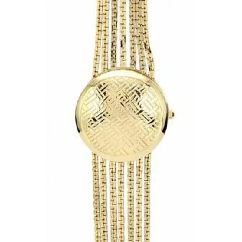 AK Anne Klein Women AK-1040CHCV Gold Tone Bracelet Mirror Inside Watch