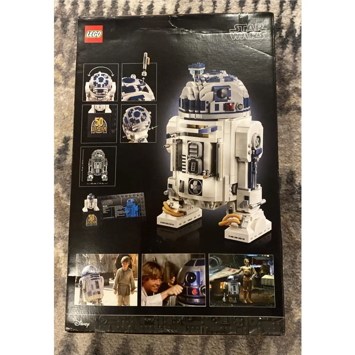 Lego Star Wars R2-D2 Droid 75308 Box Retired