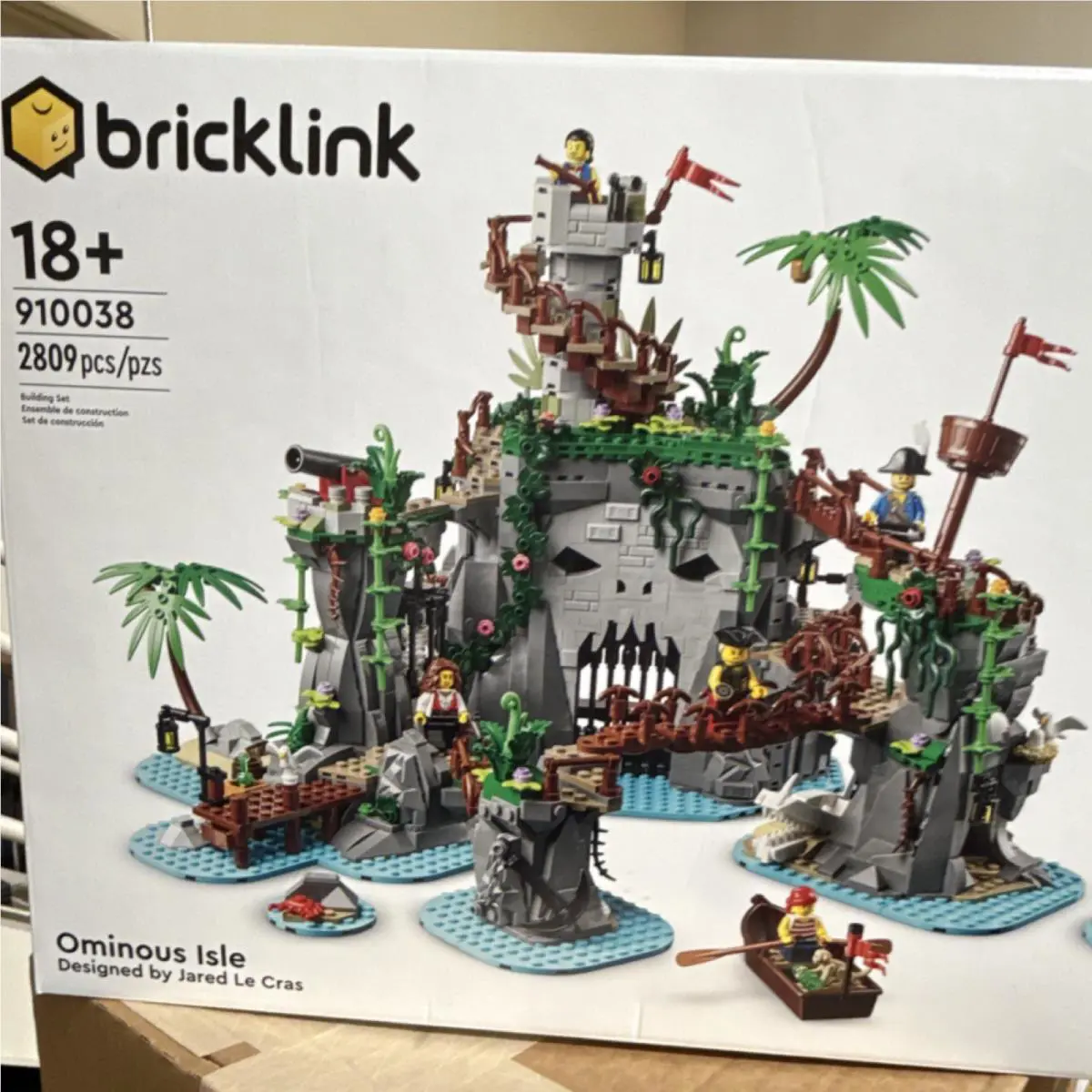Bricklink Designer Program Ominous Isle 910038 Lego Box