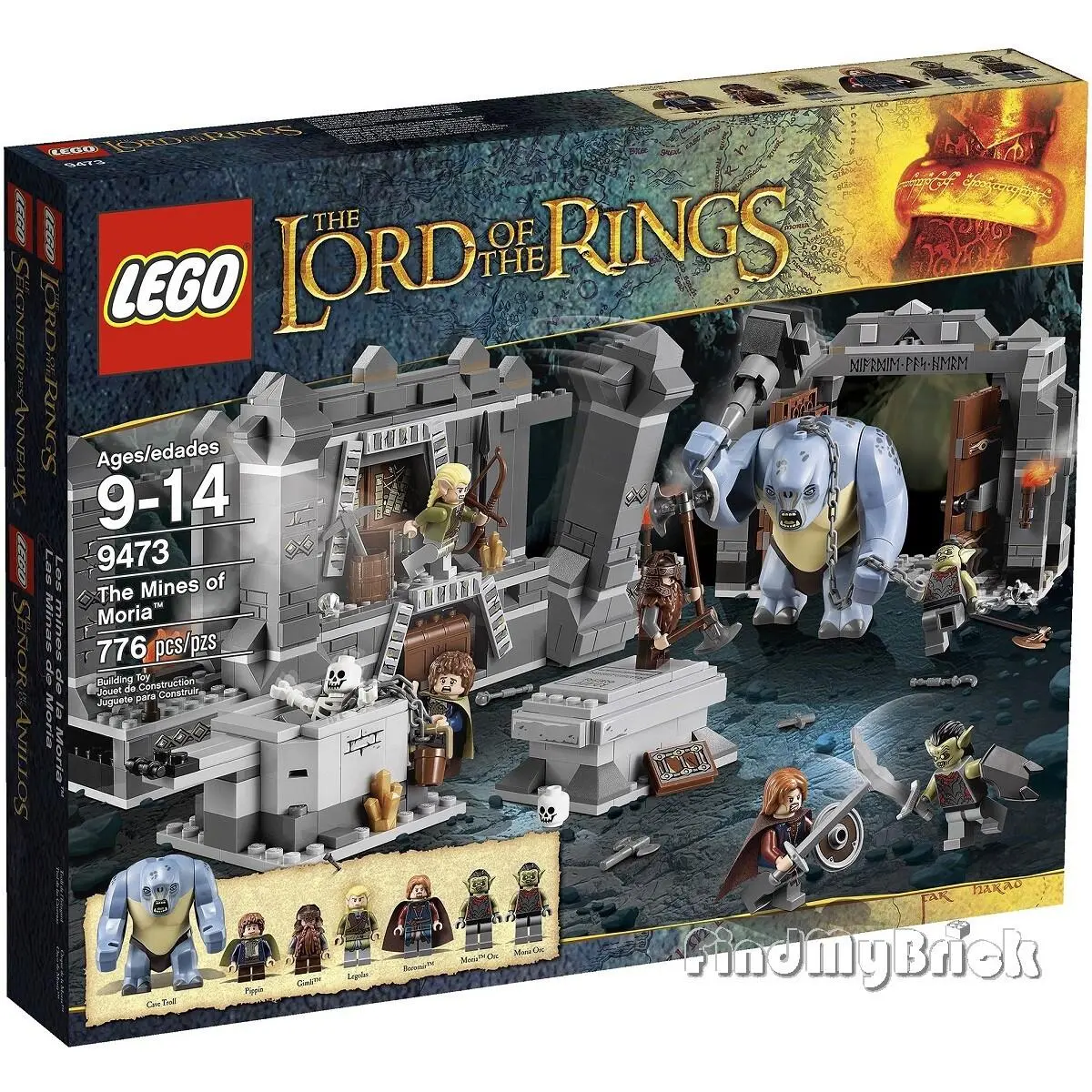 Lego Lord of The Rings 9473 The Mines of Moria