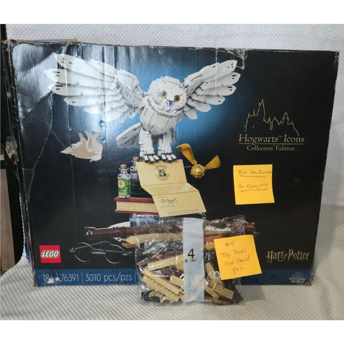 Replacement Pieces For Harry Potter Hogwarts Icons Theme Lego Set Number 76391