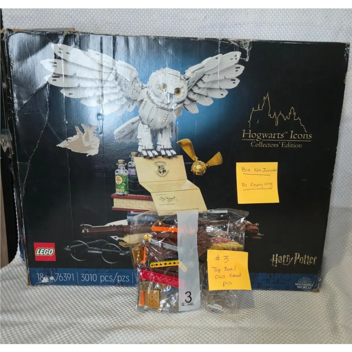 Replacement Pieces For Harry Potter Hogwarts Icons Theme Lego Set Number 76391