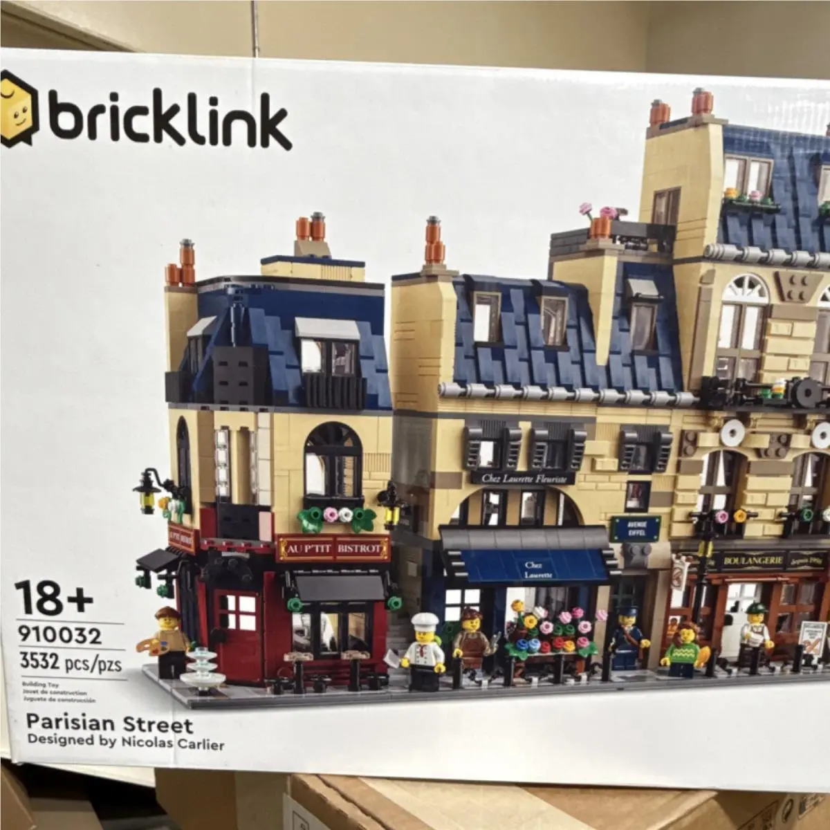 Bricklink Designer Program 910032 In Box Parisian Street