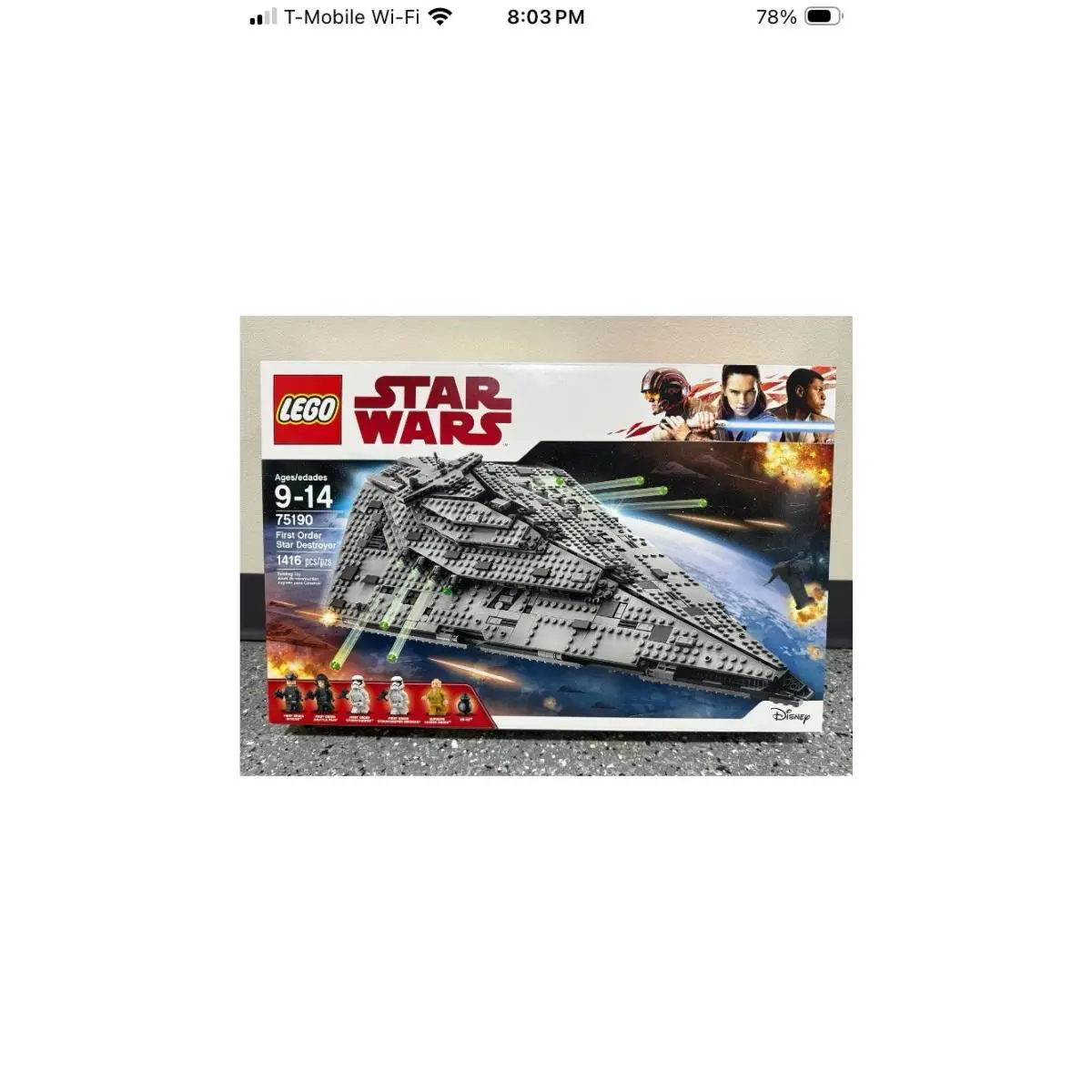Lego Star Wars: First Order Star Destroyer 75190