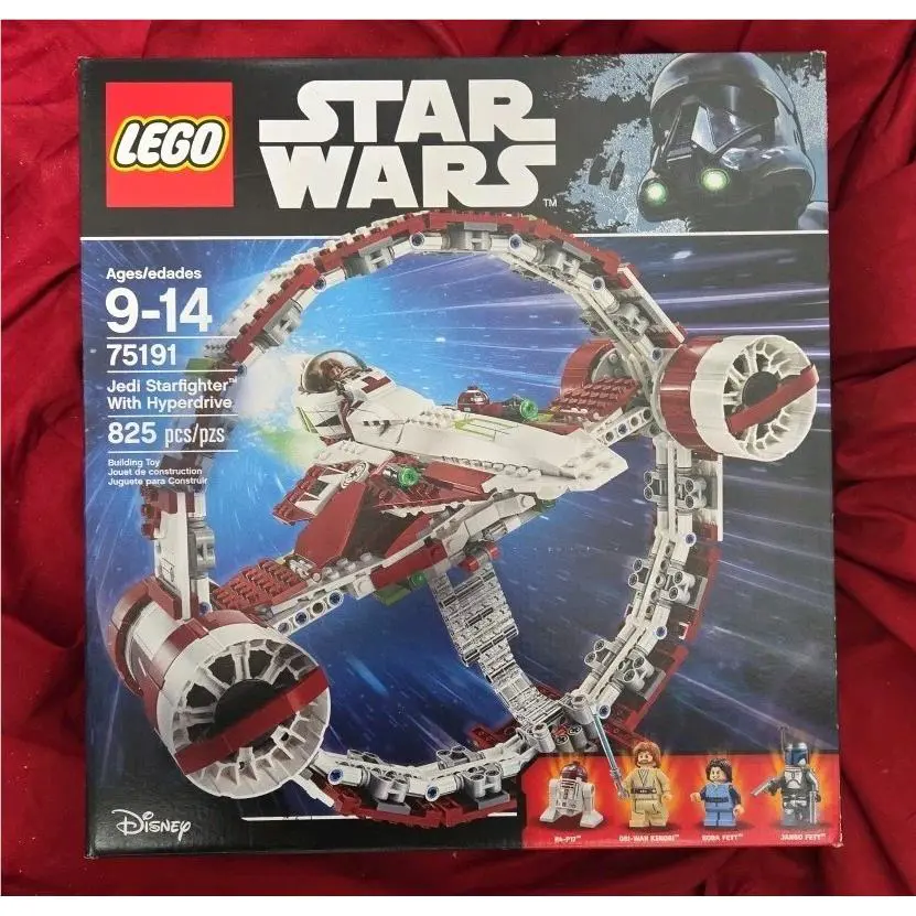 Lego Star Wars: Jedi Starfighter with Hyperdrive 75191