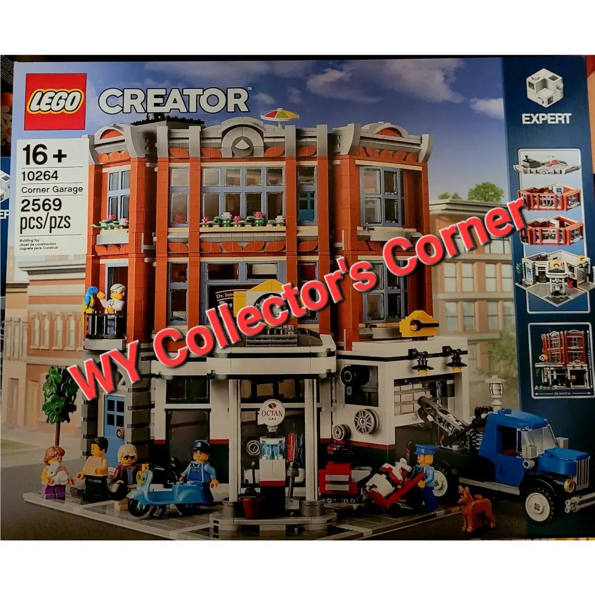 Retired Lego Creator Set 10264 Corner Garage
