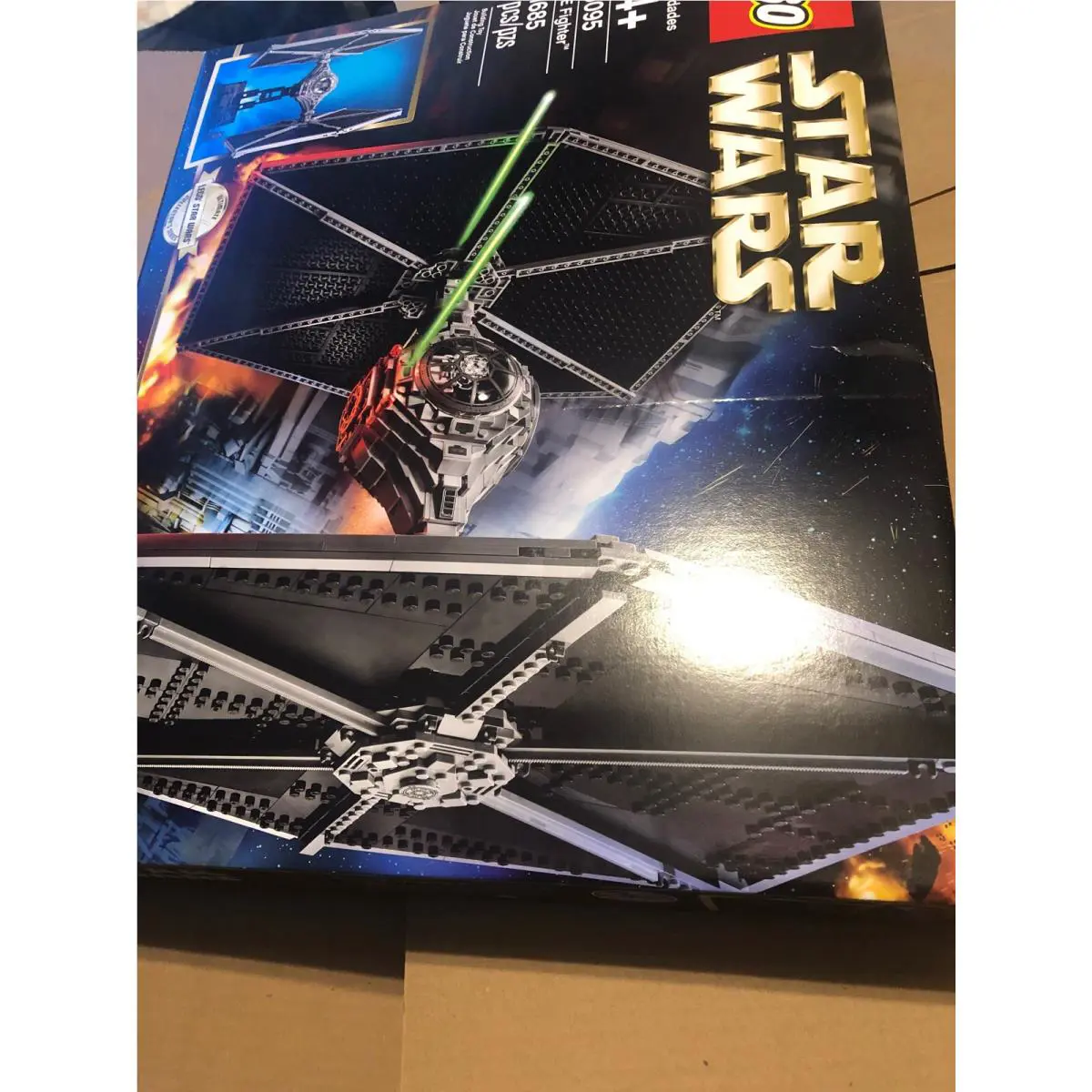 Lego Star Wars Tie Fighter Set 75095 Ultimate Collector Series Wear