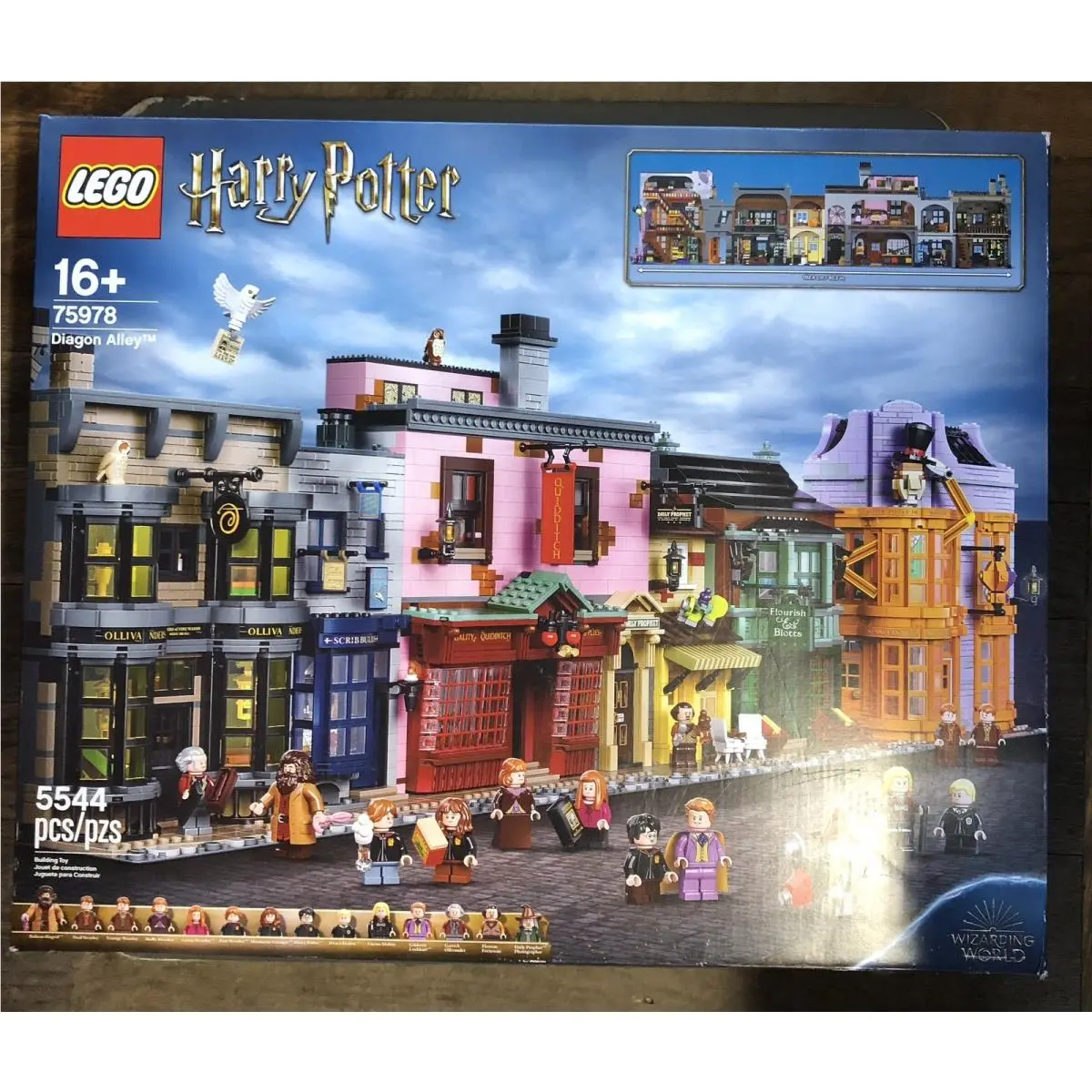 Lego Harry Potter Diagon Alley 75978 Retired