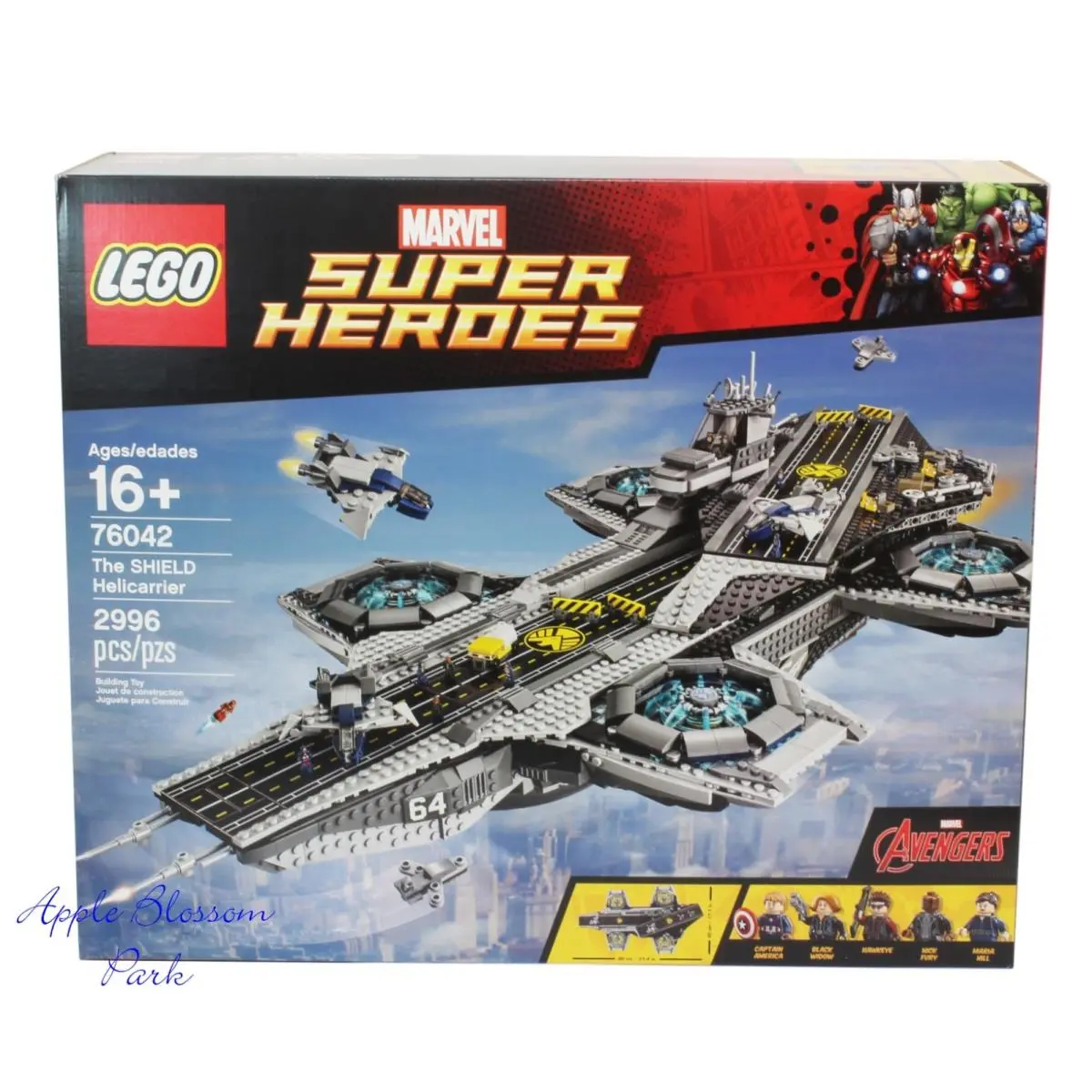 Lego Marvel Avengers The Shield Helicarrier Set 76042 Heroes