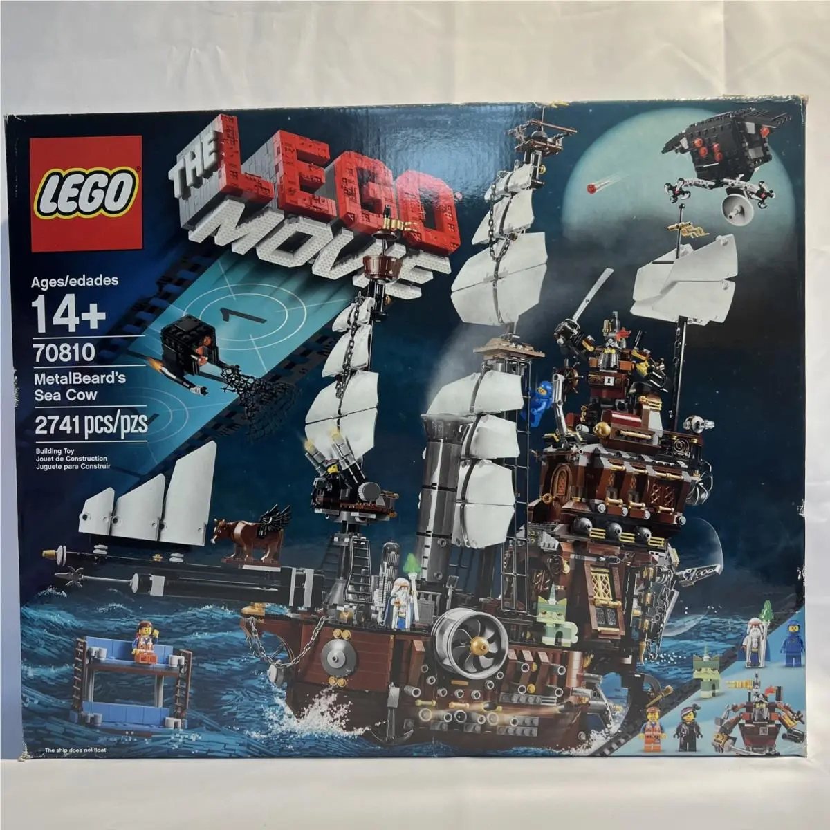 Lego 70810 The Lego Movie Metalbeard`s Sea Cow 2741pcs 2014