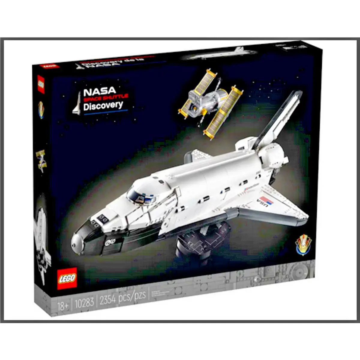Lego Nasa Space Shuttle Discovery 10283 2 354 Pieces Box