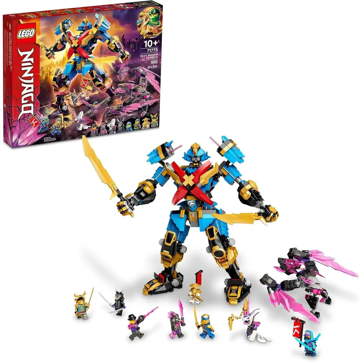 Lego Ninjago Nya`s Samurai X Mech Action Figure Set 71775