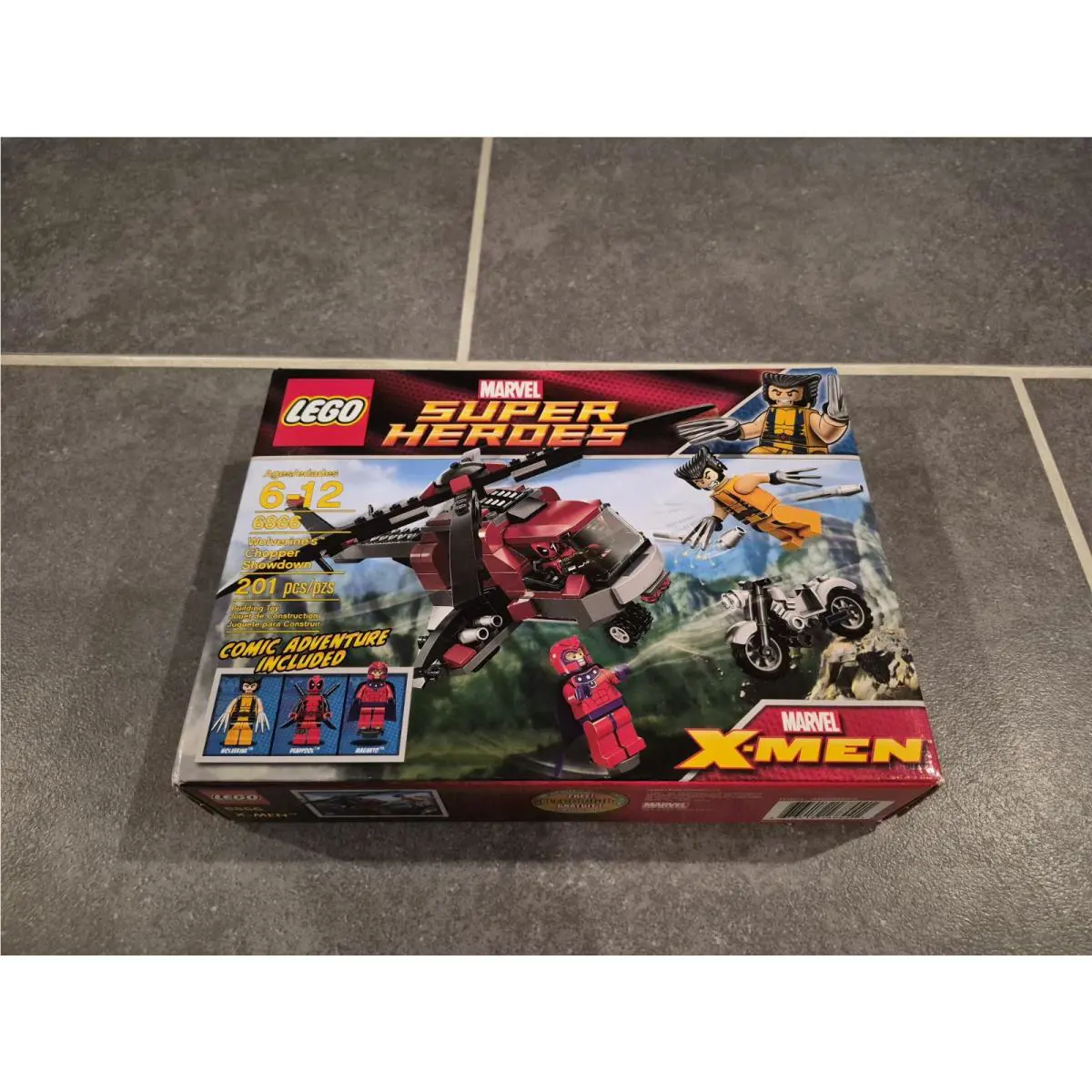 Lego Marvel: Wolverine`s Chopper Showdown Set 6866