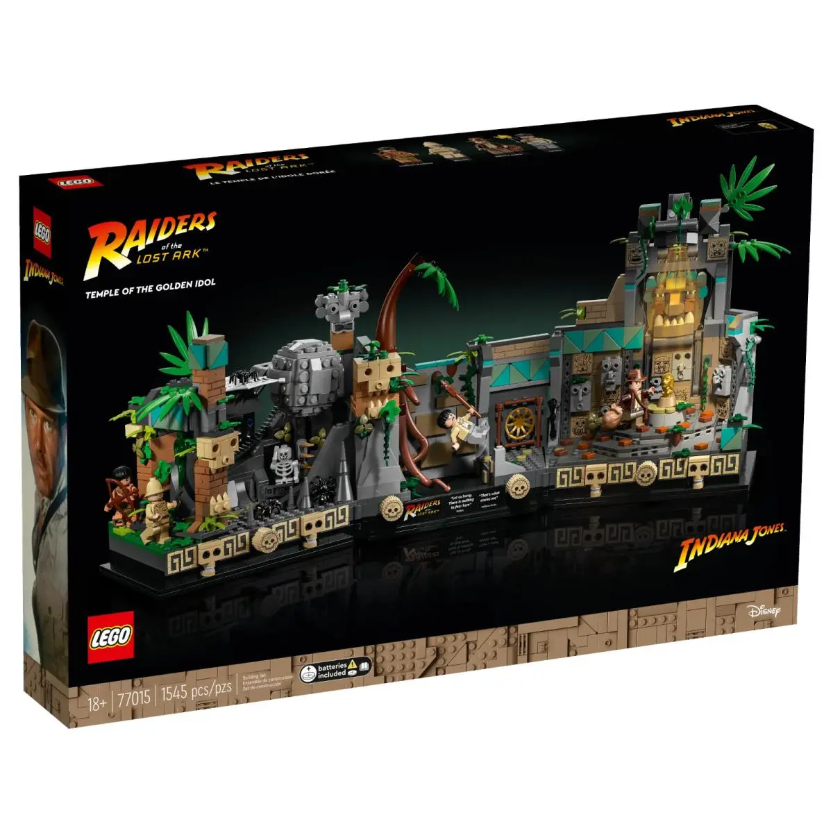 Lego Indiana Jones 77015 Temple of The Golden Idol