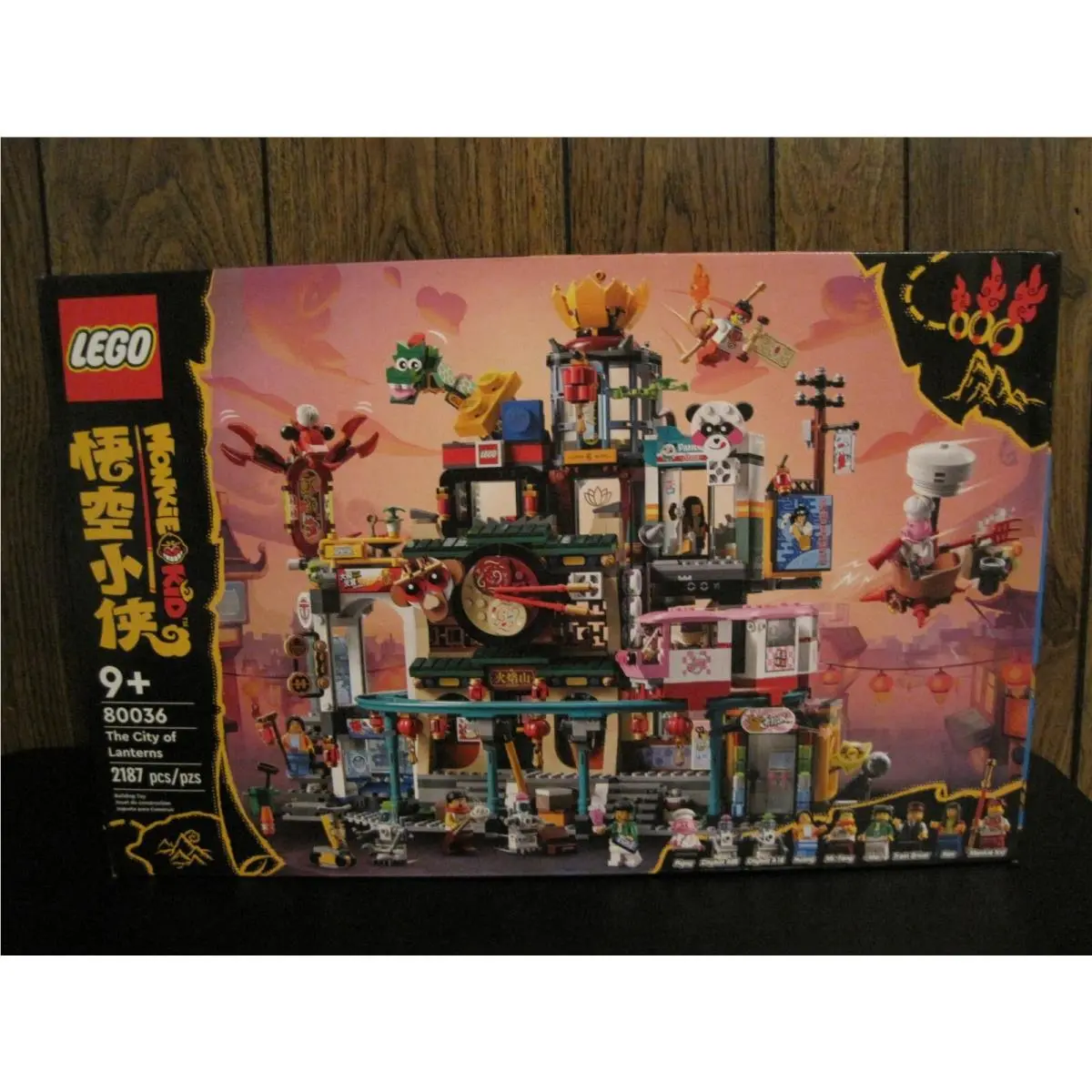 2022 Lego 80036 Monkie Kid The City OF Lanterns 2187 Pieces