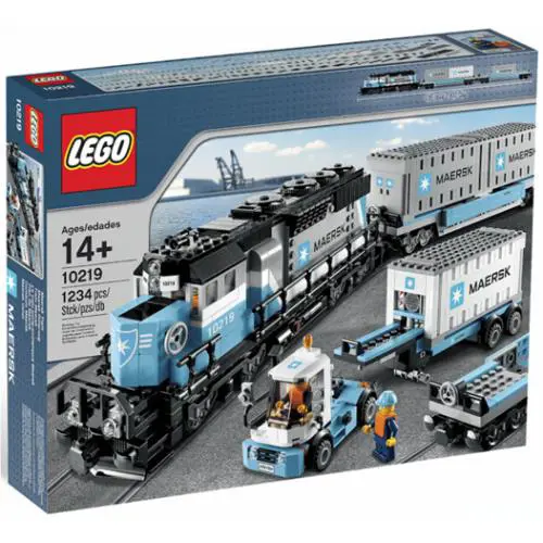 Lego Maersk Container Train 10219 Train Minifigure Building Set