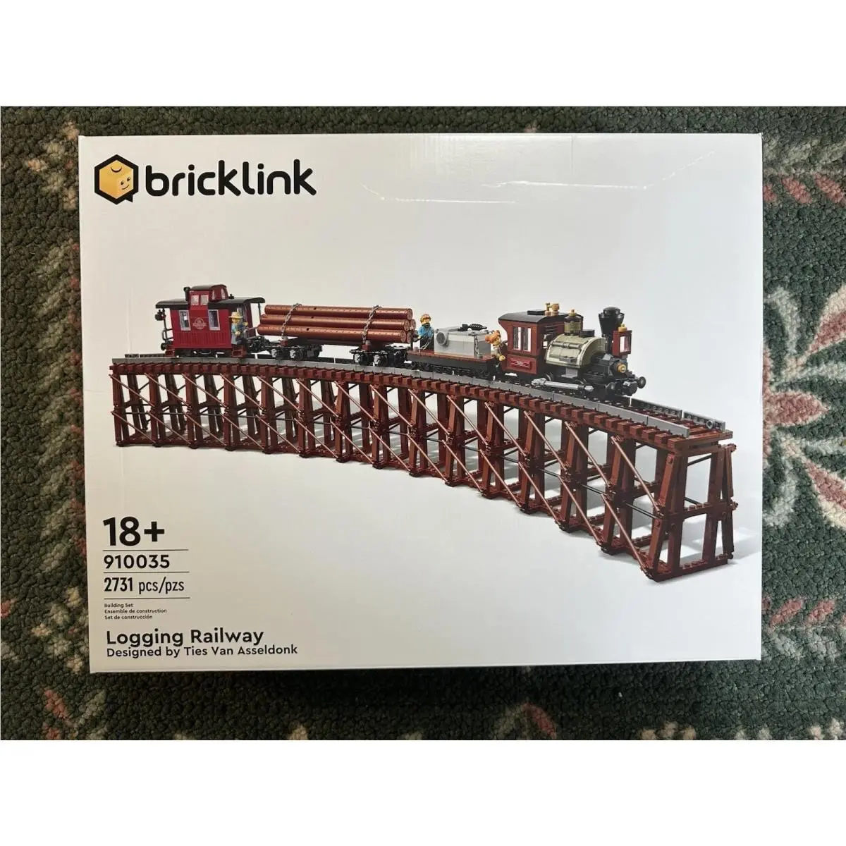 Lego 910035 - Bricklink Designer Program Logging Railway IN Hand