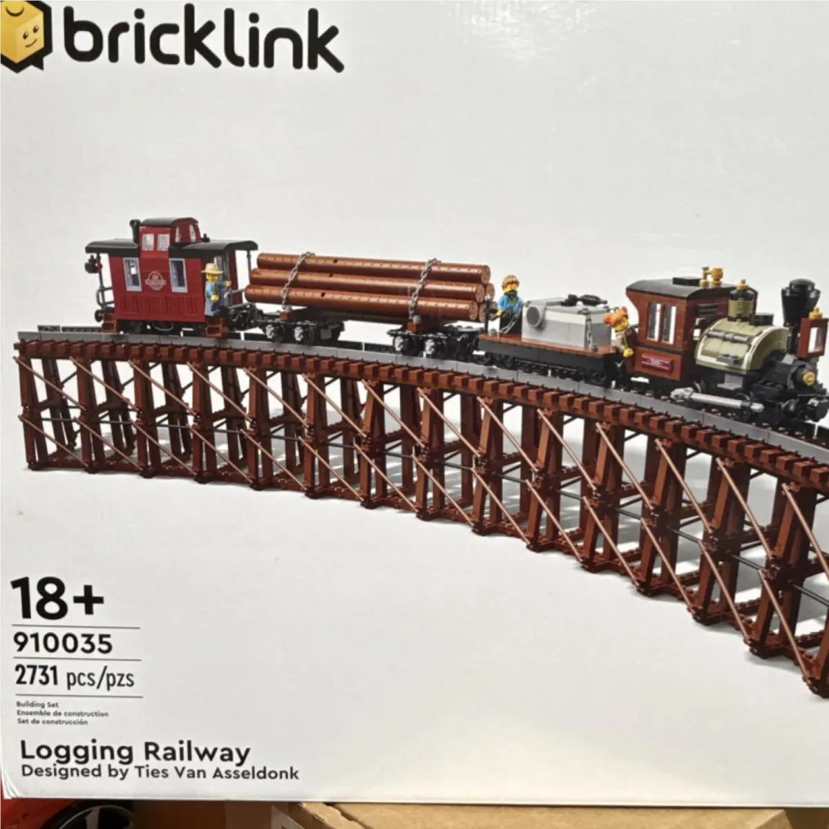 Bricklink Designer Program Series2 Logging Railway 910035 2731 Pcs Nisb Lego