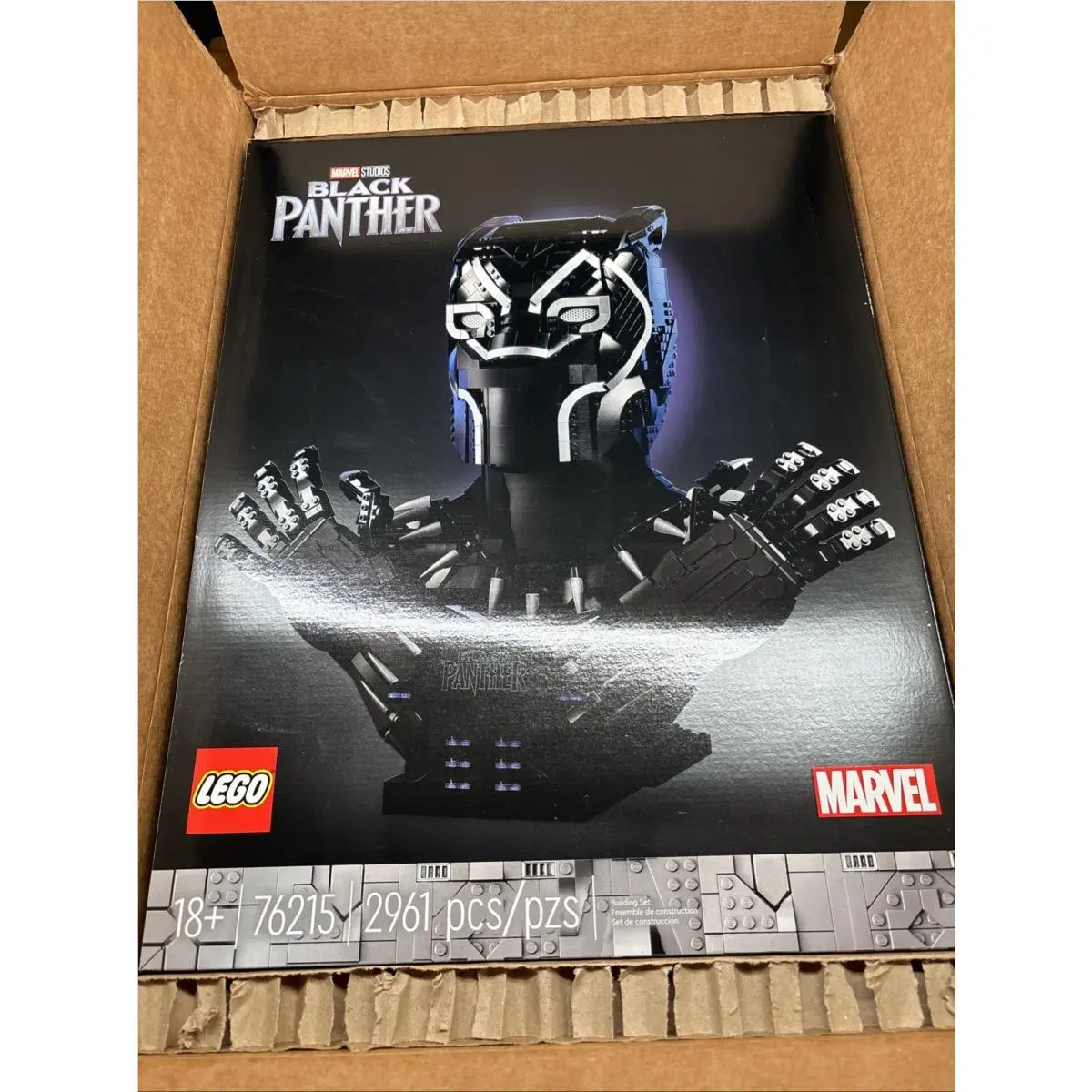 Lego Marvel Studio Black Panther Bust 76215 Building Set