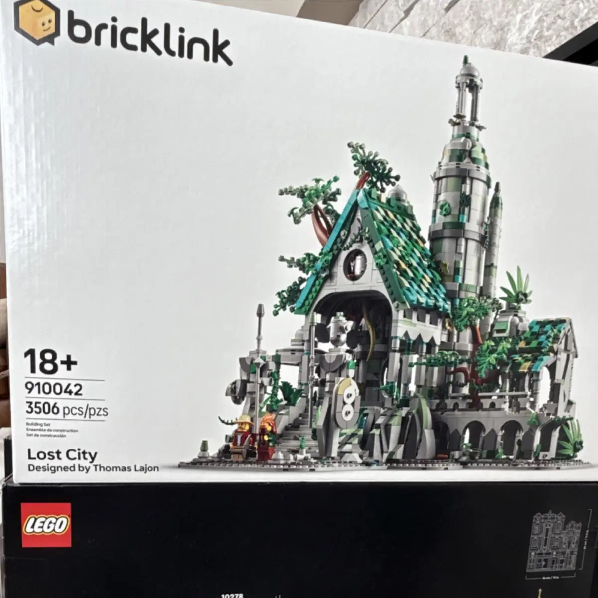 Bricklink Design Set 910042 Lost City 3506 Pcs Box Lego