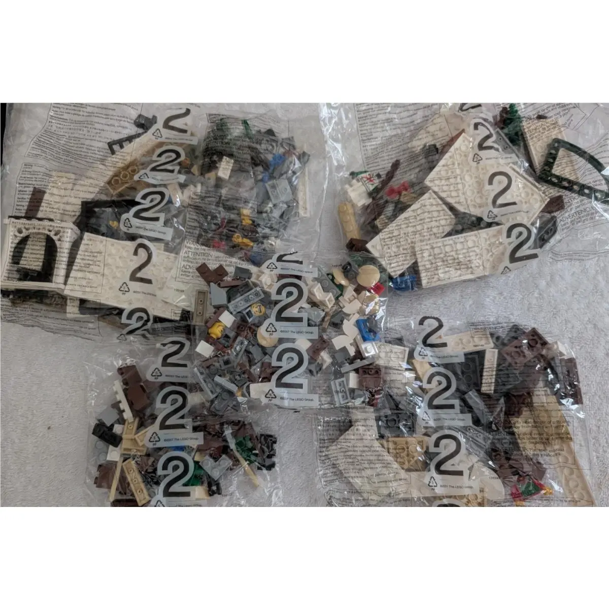 Lego 10249 5 Bags Only: Creator Expert Winter Village Toy Shop See Pics/details