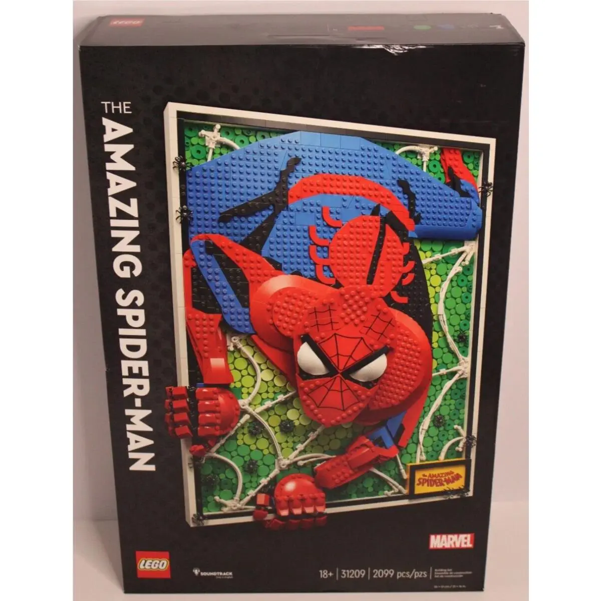 Lego Art The Amazing Spider-man 31209 Set Collectible