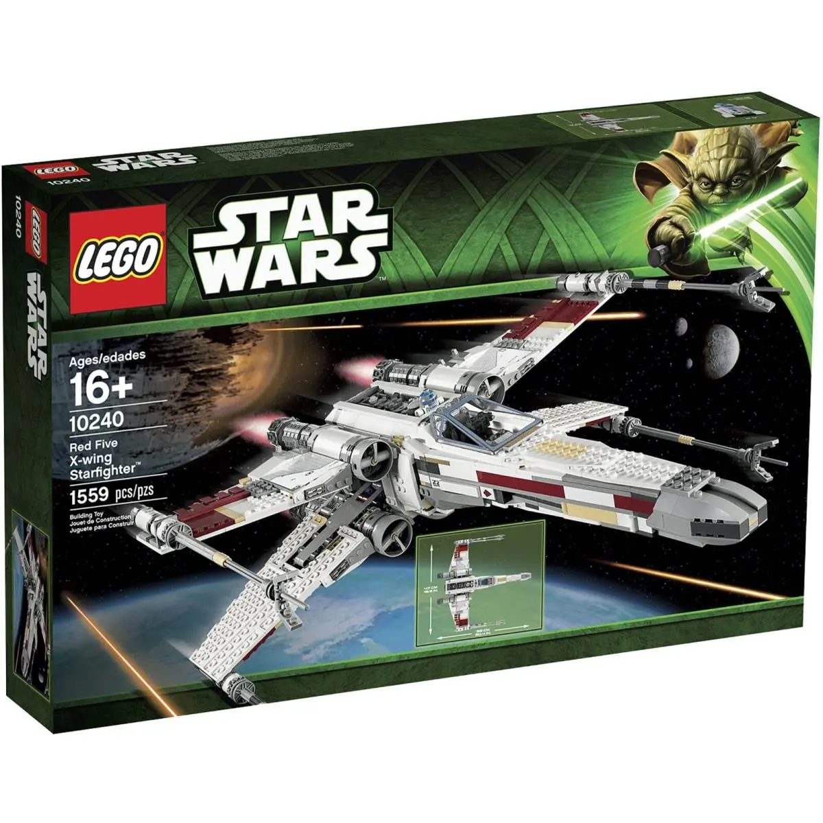 Lego Star Wars 10240 Red Five X-wing Starfighter Retired Building Set