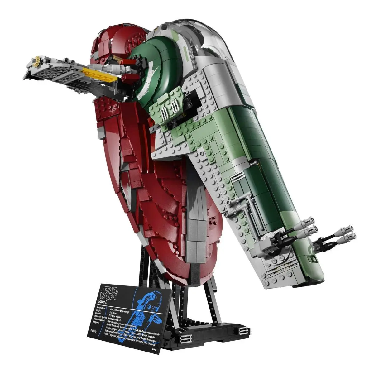 Lego Star Wars Slave I 75060 Star Wars Toy 1996 Pieces +14 Years