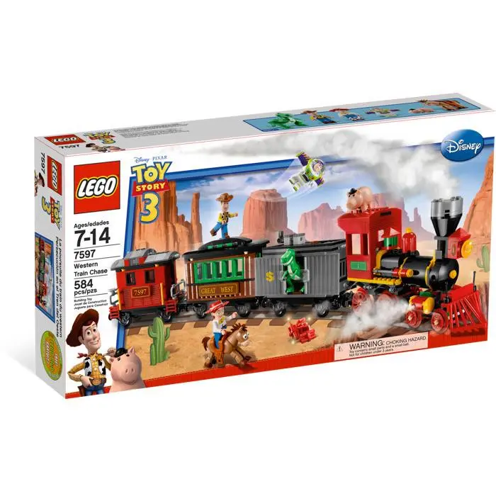 Lego Toy Story Western Train Chase 7597 Nisb Rare