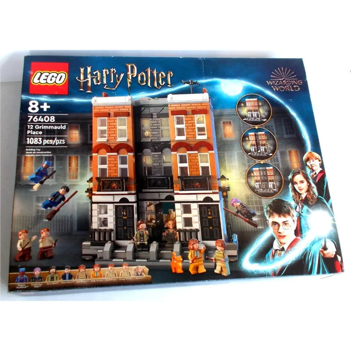 Lego Harry Potter 12 Grimmauld Place 1083pc Building Set 76408