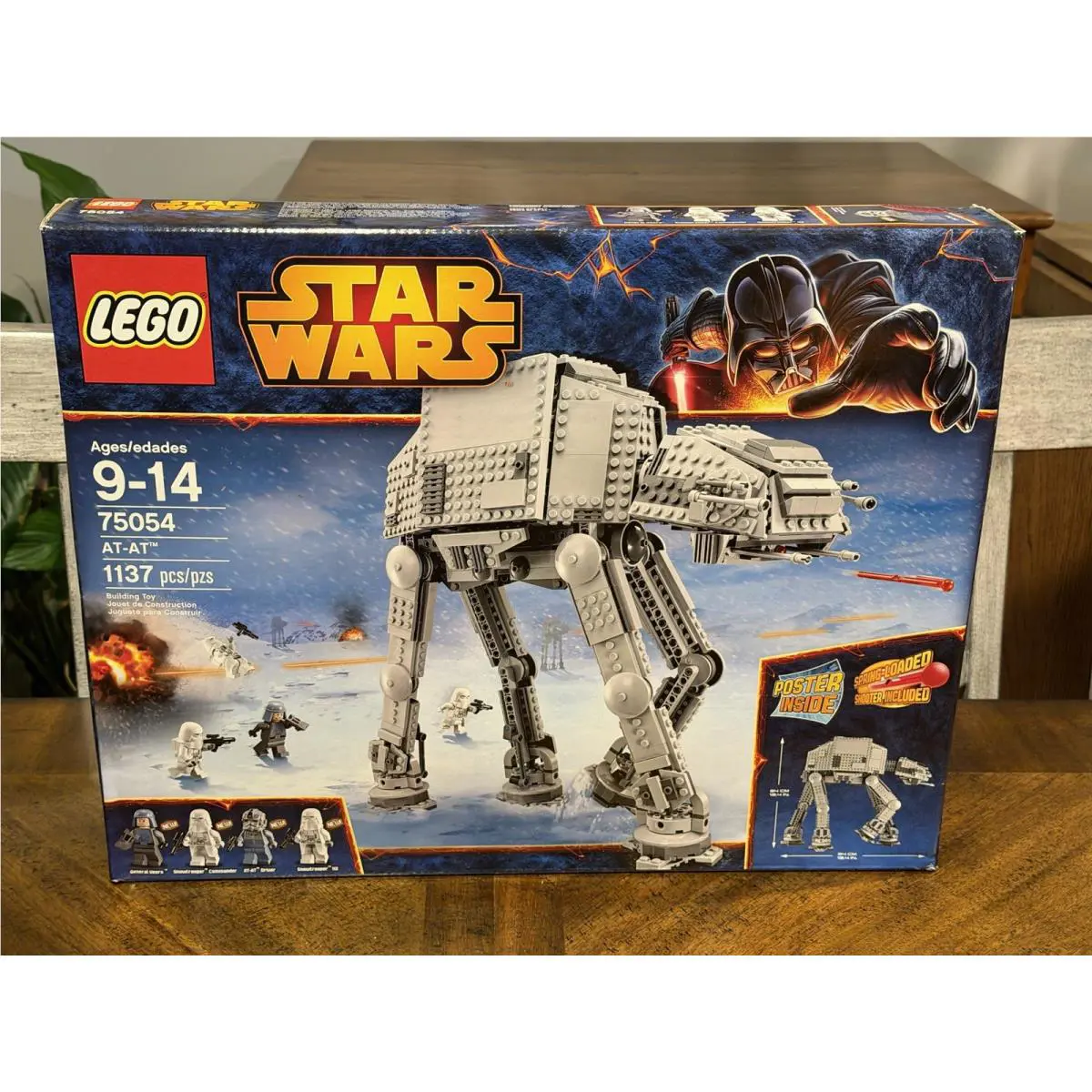 Lego Star Wars 75054 At-at General Veers Snowtrooper Hoth Battle Walker