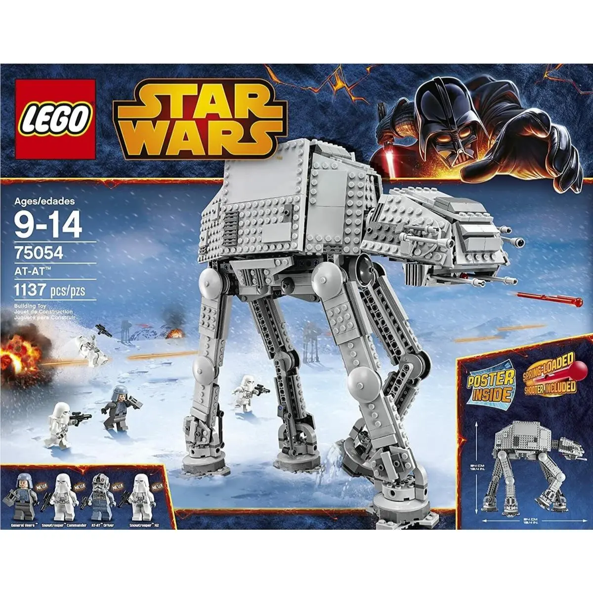 Lego Star Wars At-at. 75054. . Box Shows Slight Wear