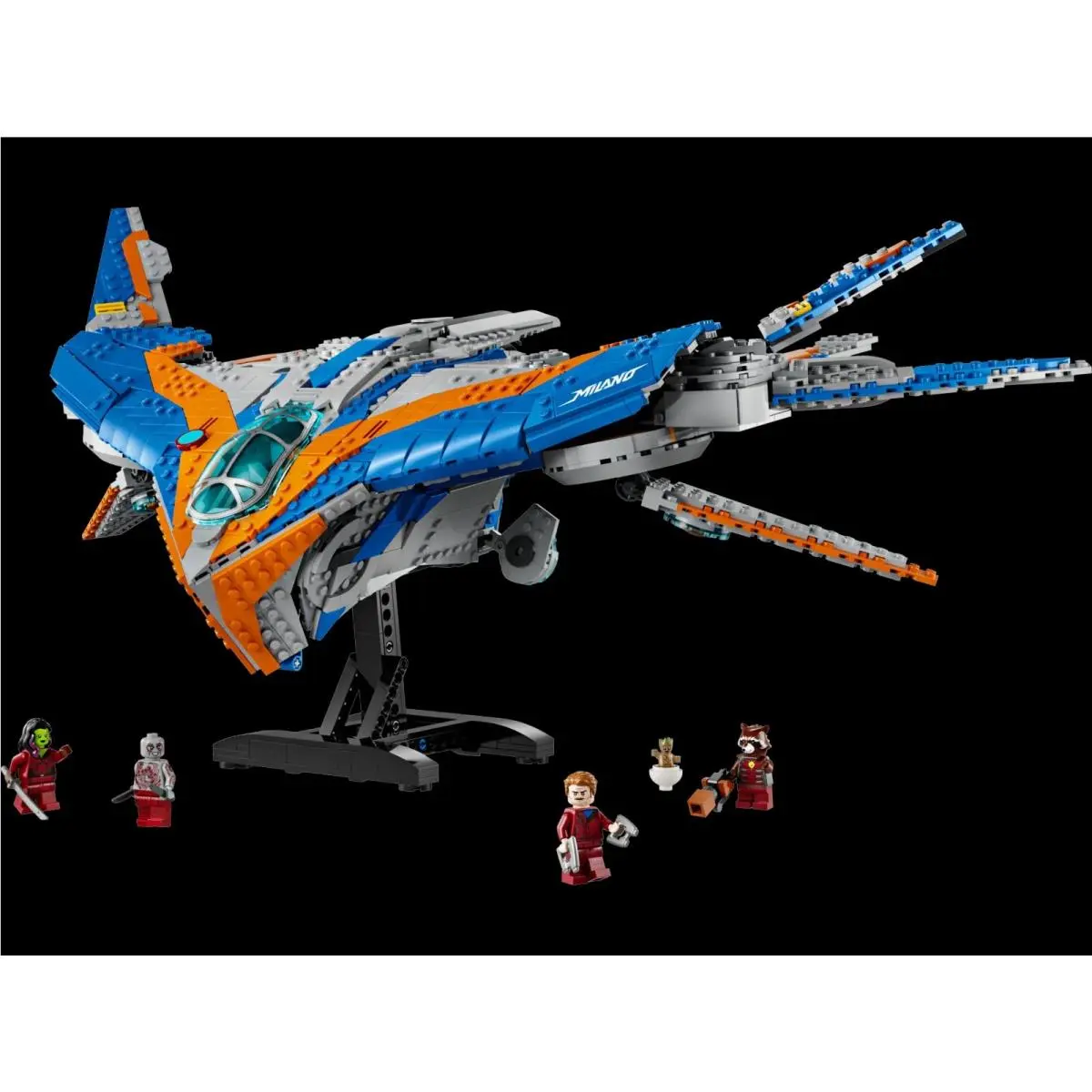 Lego Marvel Super Heroes Guardians of The Galaxy Milano Spaceship 76286 Nisb