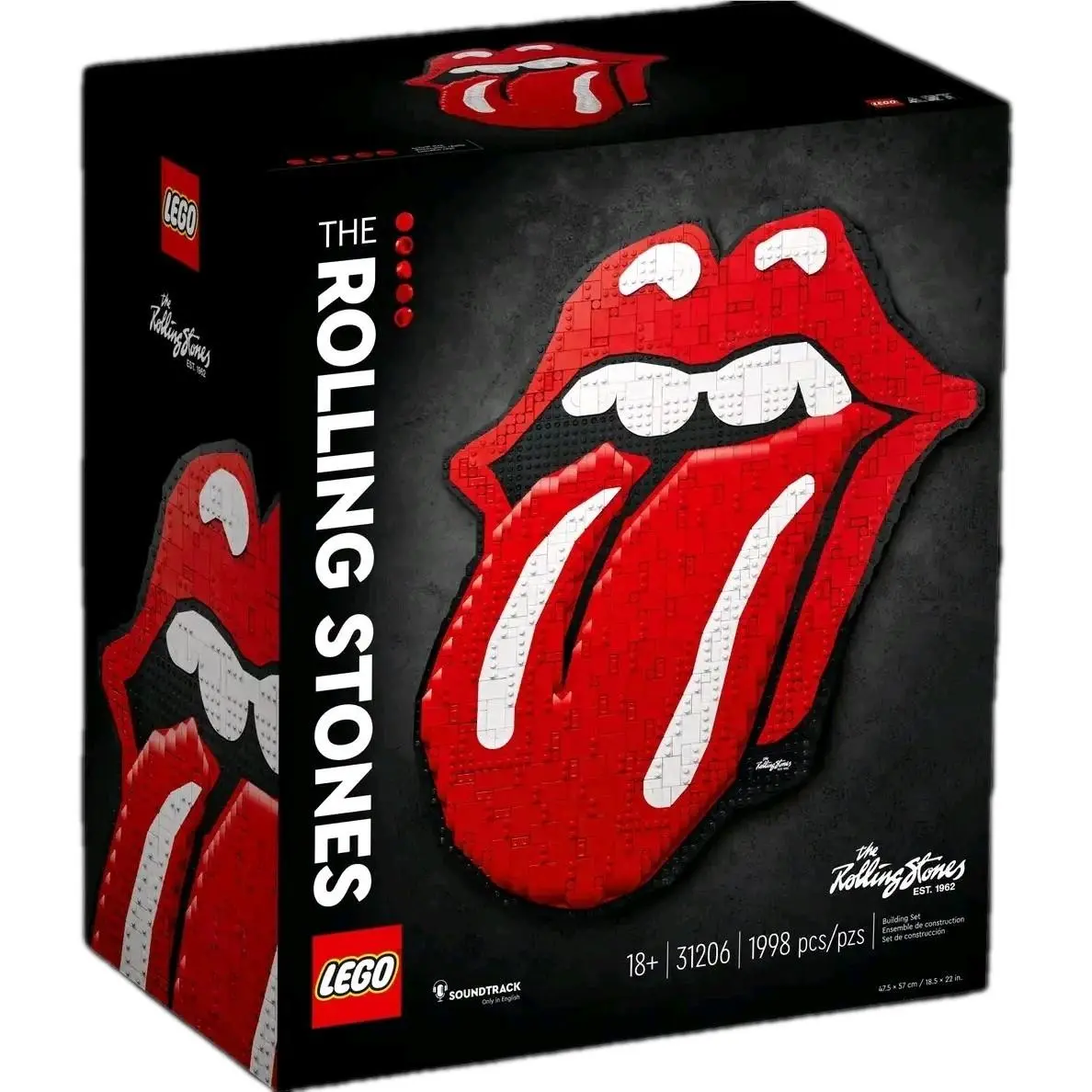 Lego 31206 Art The Rolling Stones Retired Set Slight Box Crease