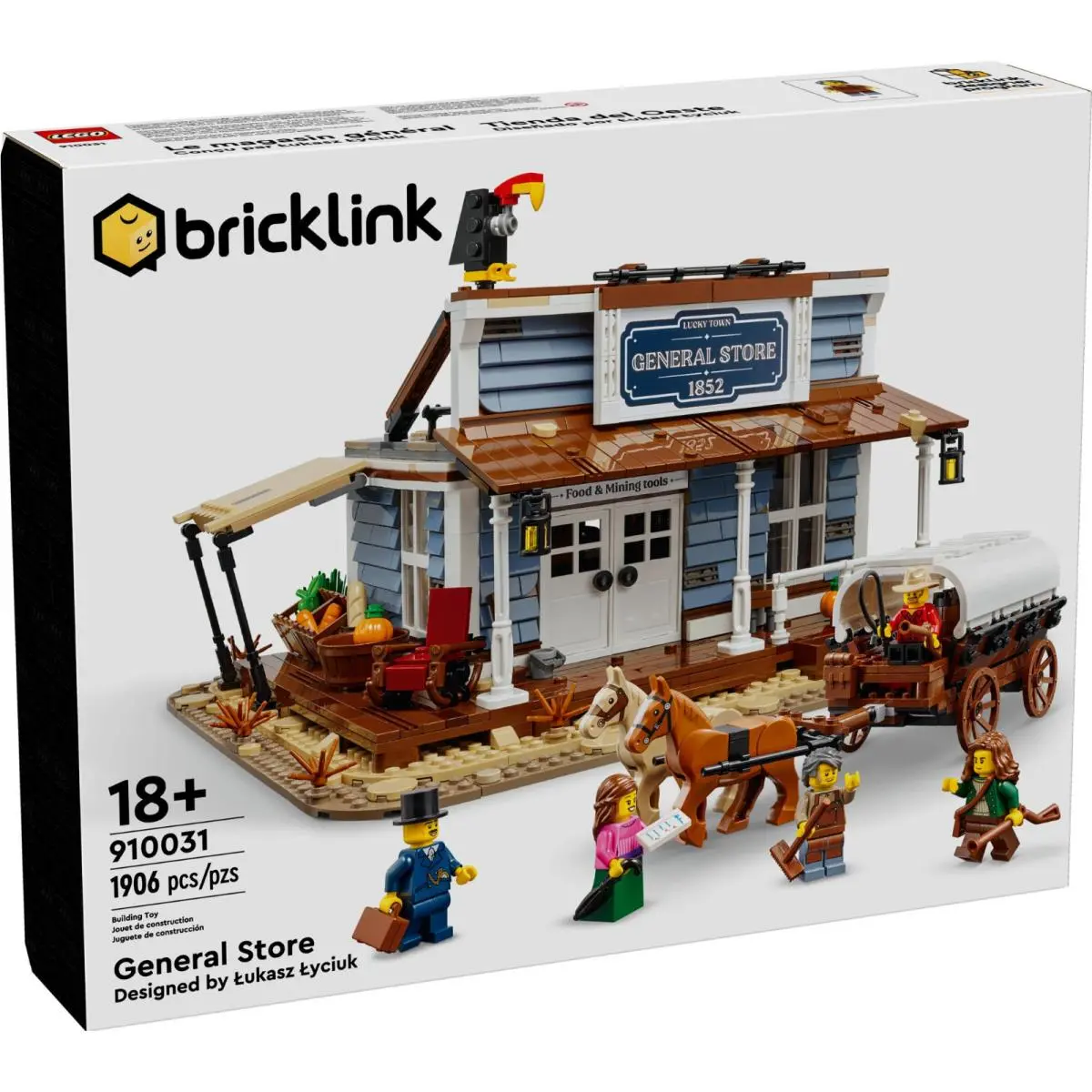Lego Bricklink Designer Program Set 910031 General Store Nisb